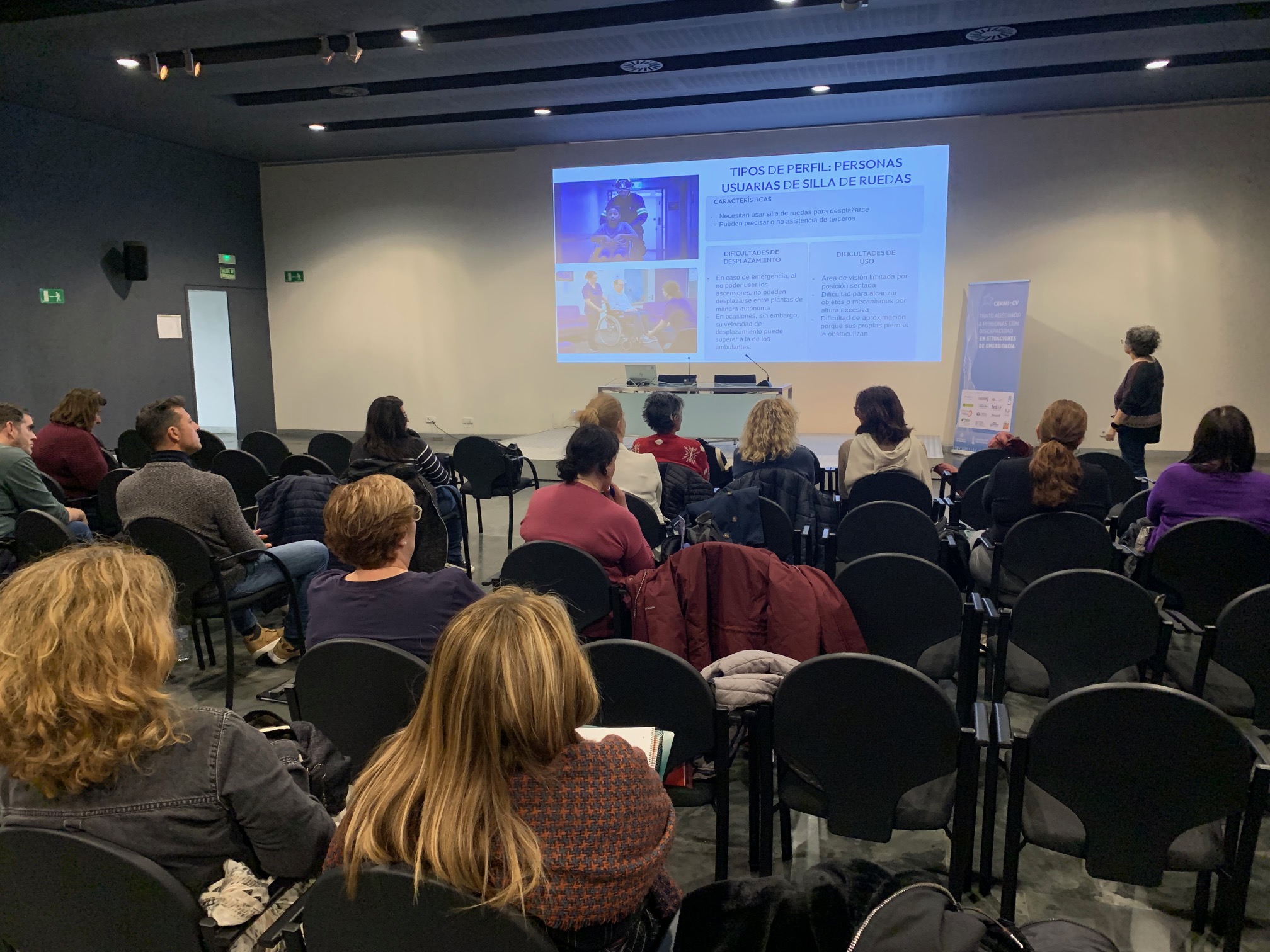 COCEMFE CV forma en atención a personas con discapacidad en situaciones de emergencia a técnicos del Ajuntament de València