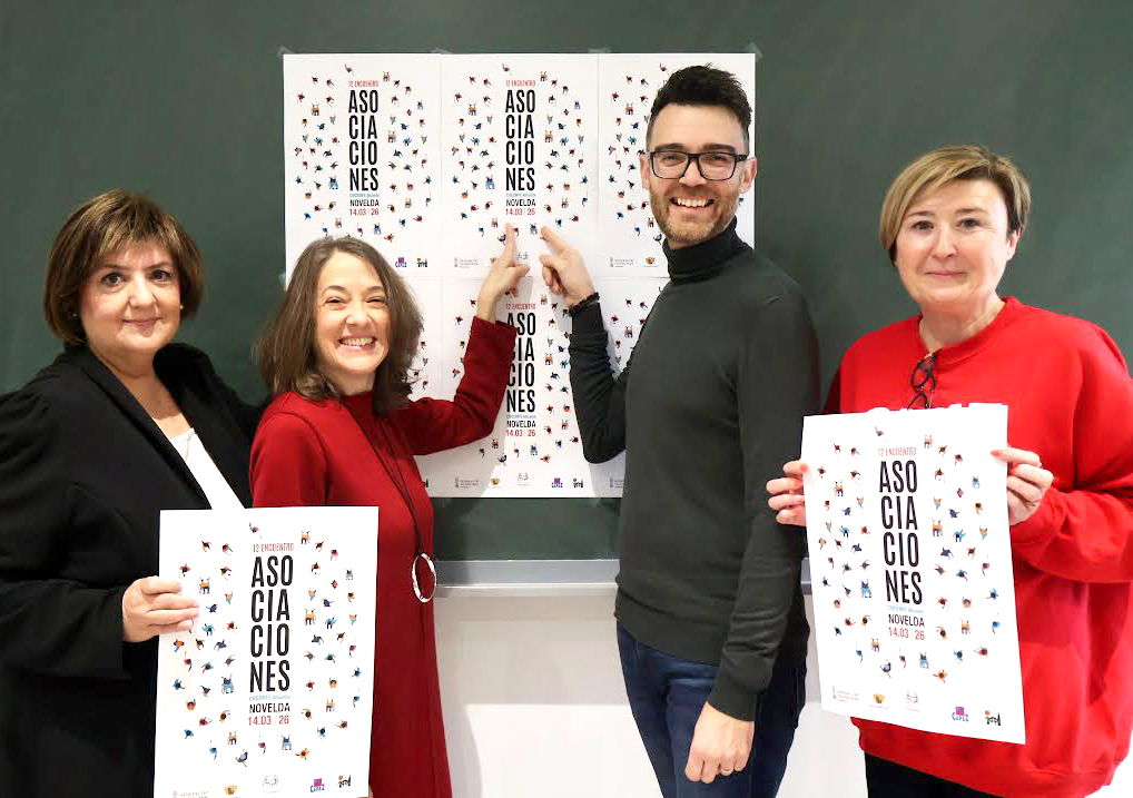 Novelda reunirá a más de 270 personas en el XII Encuentro Provincial de Asociaciones de COCEMFE Alicante el próximo 14 de marzo