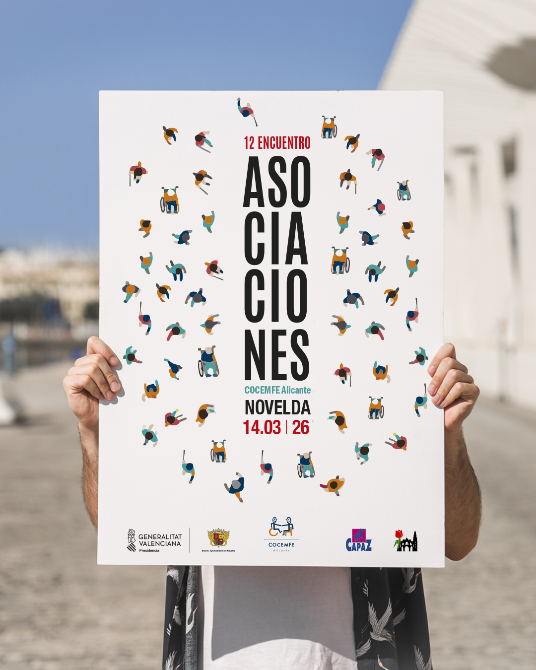 Novelda será el epicentro provincial de la inclusión con el XII Encuentro de COCEMFE Alicante 