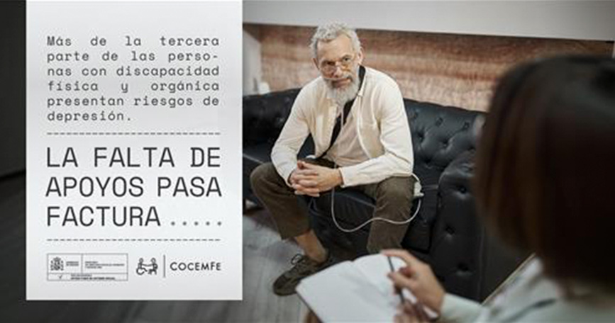 COCEMFE CV y COCEMFE presentan las principales conclusiones de un estudio sobre malestar emocional en la discapacidad física y orgánica