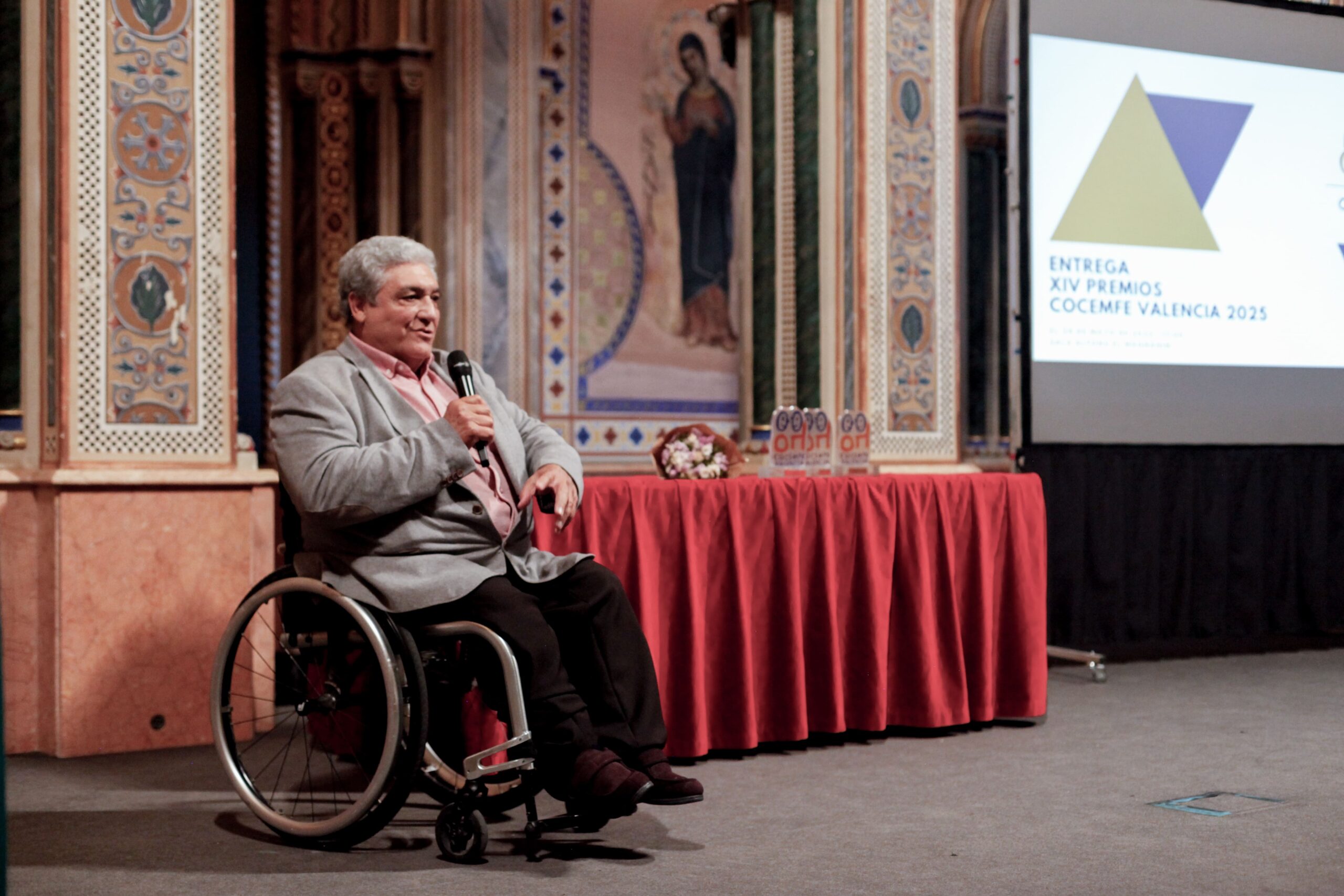 Los XV Premios COCEMFE Valencia reconocen la labor de Javier Copoví, Madeleine Cutting y Fundación QUAES