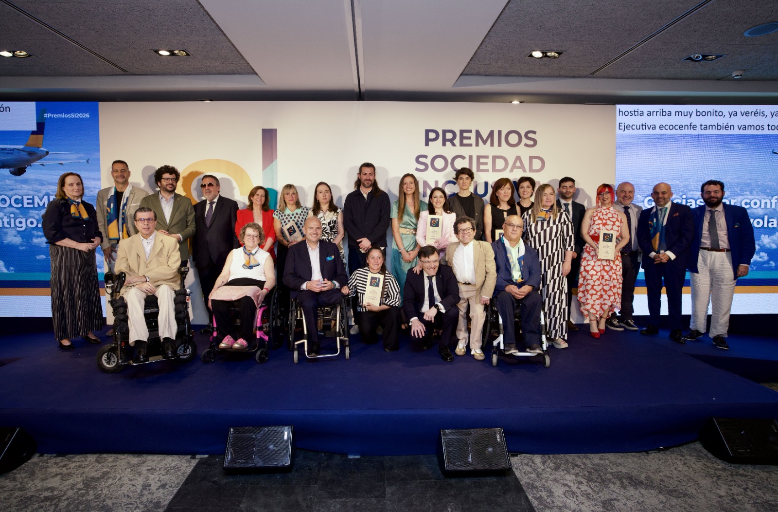 COCEMFE entrega los Premios Sociedad Inclusiva 2026: “Detrás de cada avance, hay personas comprometidas”