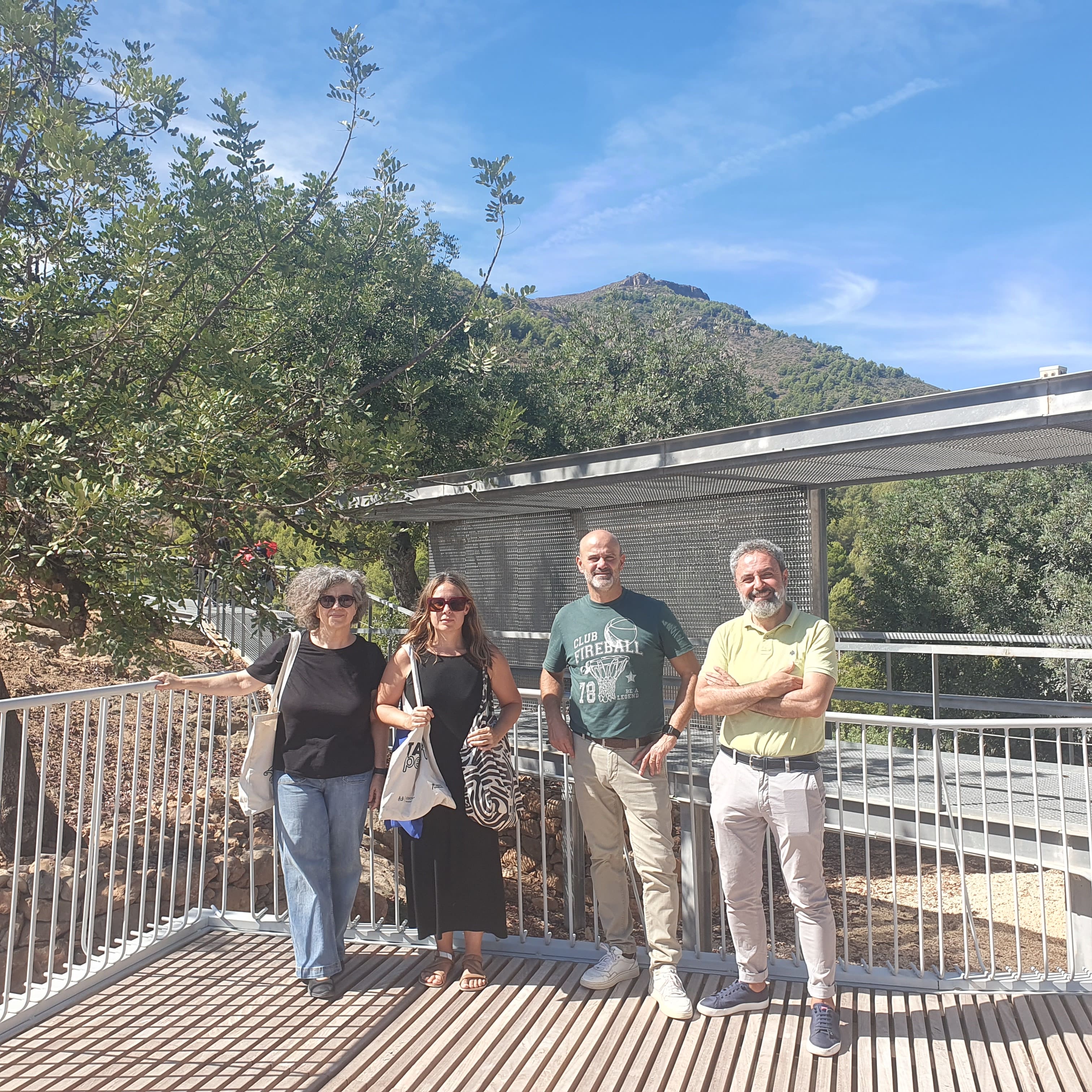 La Vall d’Uixó revisa con COCEMFE CV la accesibilidad de sus principales recursos turísticos